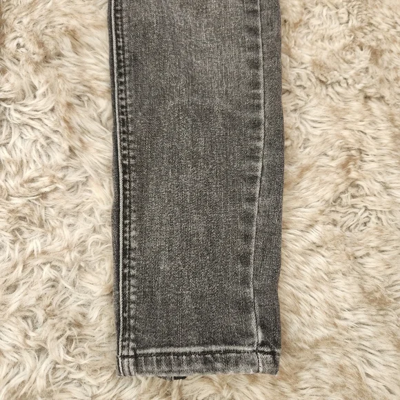 Free People We The Free Just Frills Low Rise Skinny Jeans Black Women's Size 26 - Picture 2 of 11